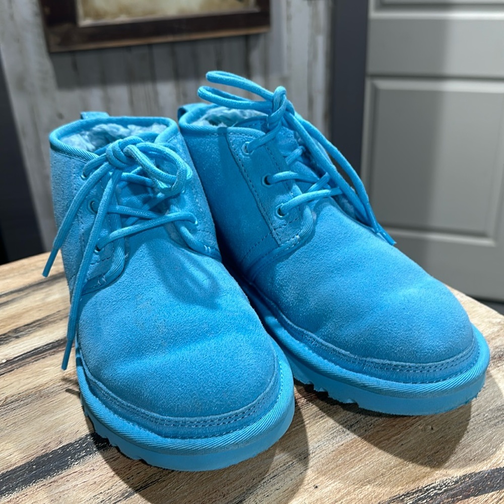 UGG Blue Ankle Boots